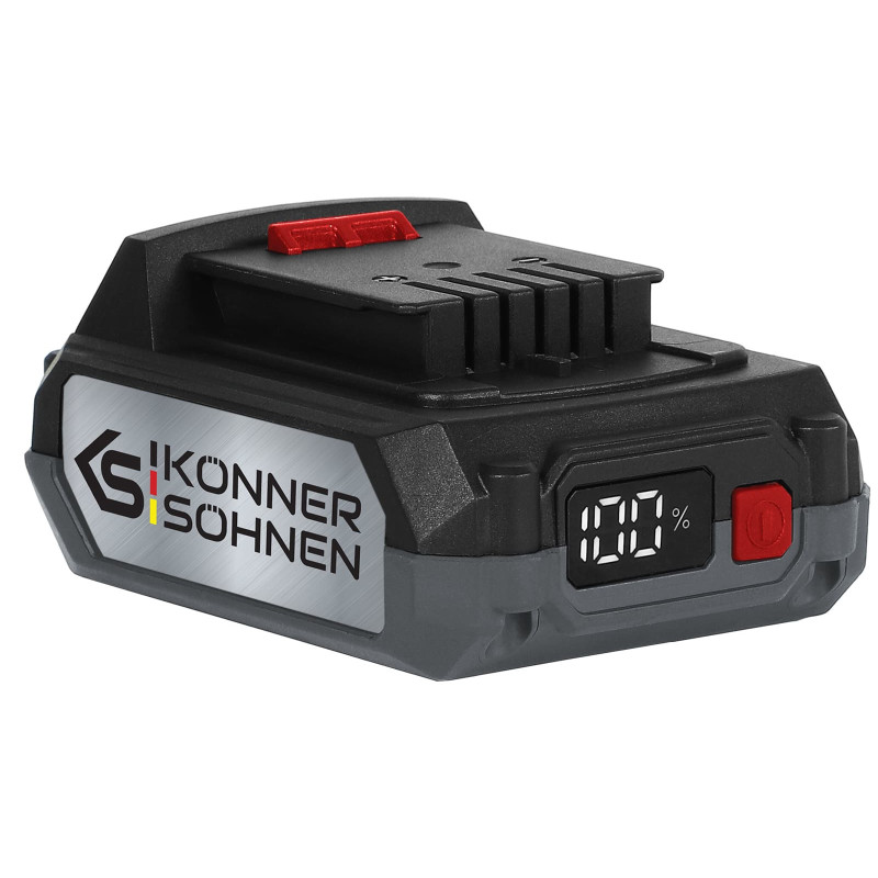 Аккумулятор литиевый 20В Konner & Sohnen KS 20V2-1