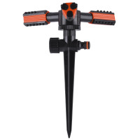 Зрошувач BRADAS ECO-TS1011 TRIO обертовий трьохріжковий, на пластиковому кілку  