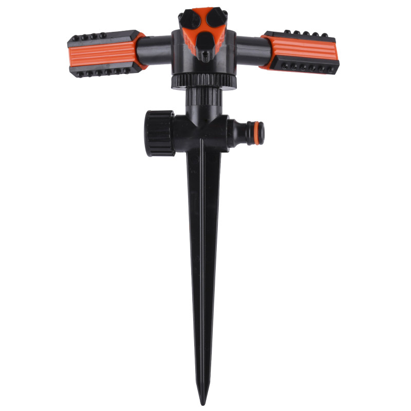 Зрошувач BRADAS ECO-TS1011 TRIO обертовий трьохріжковий, на пластиковому кілку  