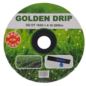 Капельная лента эмиттерная GOLDEN DRIP 1620-1.4-10 2000м