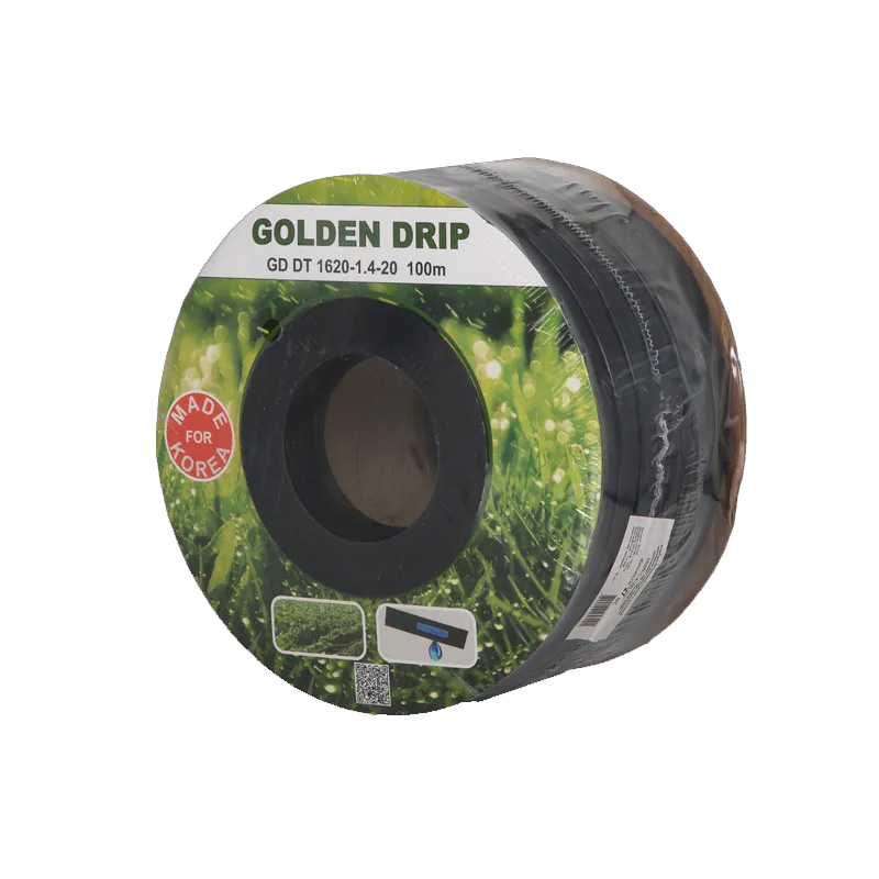 Крапельна стрічка емітерна GOLDEN DRIP 1620-1.4-20 100м   