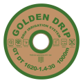 Крапельна стрічка емітерна GOLDEN DRIP 1620-1.4-30 1000м  