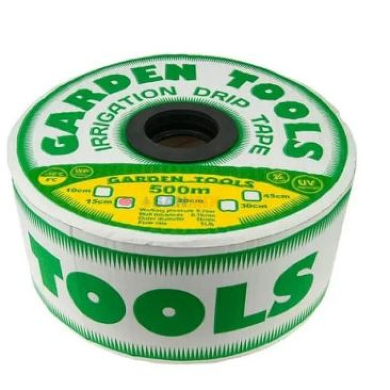 Капельная щелевая лента Garden Tools 8 mil 10см 1000м 
