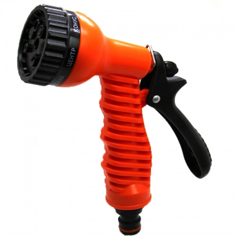 Пістолет для поливу 7-ми функціональний AQUAPULSE АР2015 1/50 пластик 