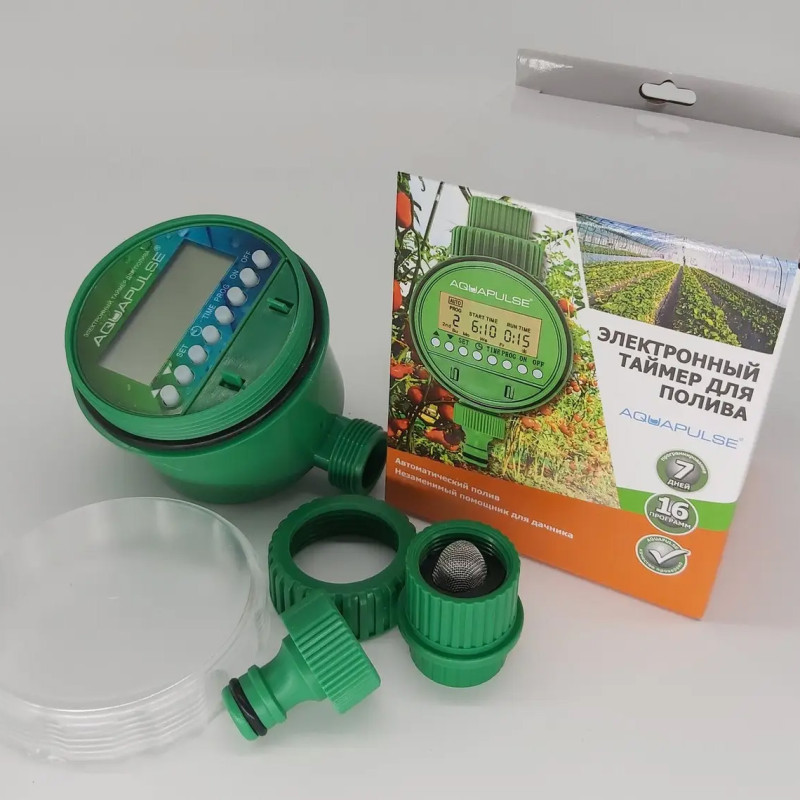 Программируемый таймер для полива AQUAPULSE АР4014 1/50 электронный