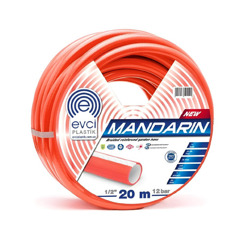 Шланг для полива Evci Plastik Mandarin 3/4" 18,0x2,0мм (бухта 50м) 