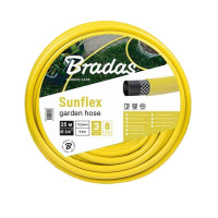 Шланг для поливу  Bradas  SUNFLEX WMS3/425 3/4″  (бухта 25м) жовтий  