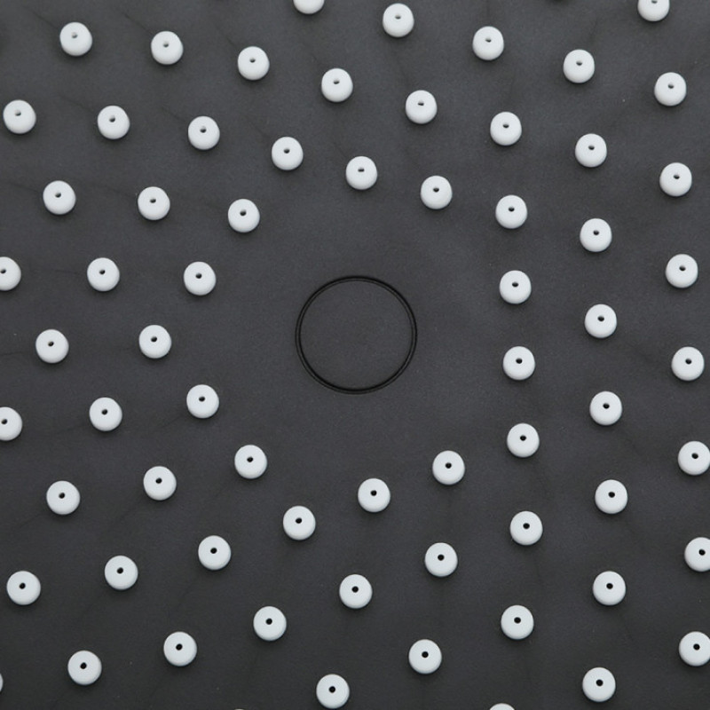 Стельова лійка FRAP F016-25, кругла, Ø250 мм, чорна