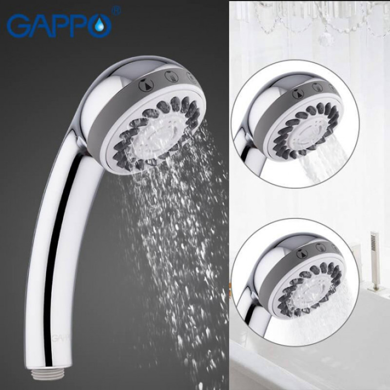 Душевая лейка GAPPO G03, 3-режима, хром