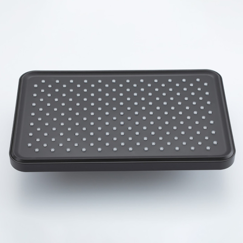 Стельова лійка GAPPO G003-32, прямокутна, 210х320 мм, чорна