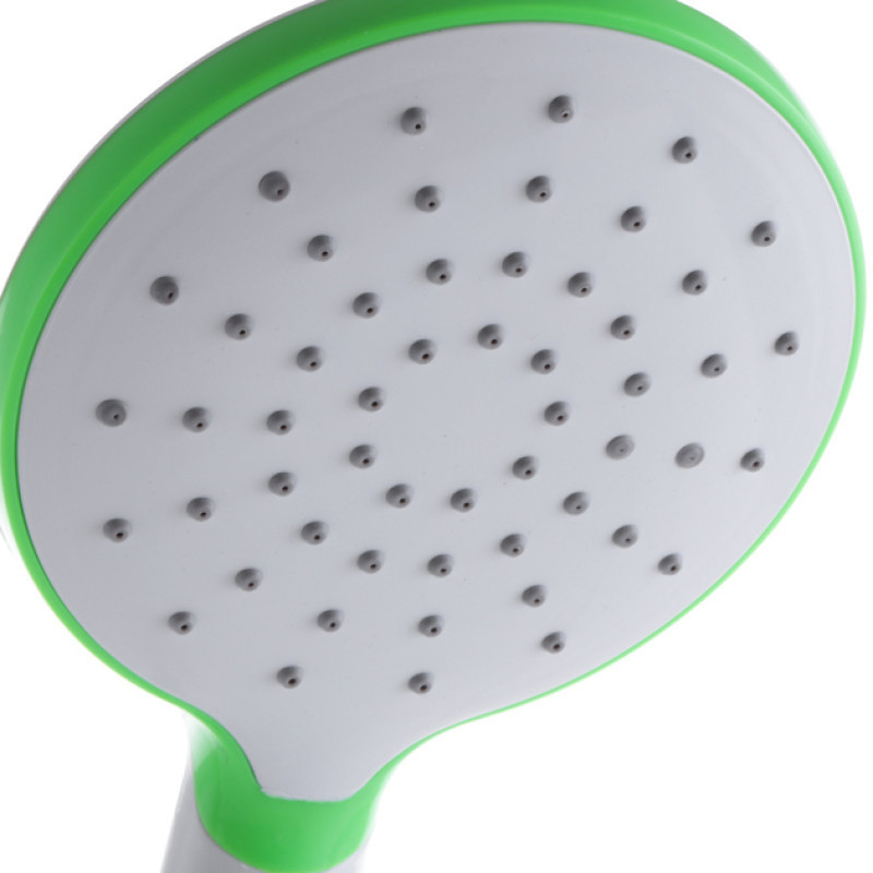 Лейка для душа WEZER WKY-14-GREEN, 1 режим, хром