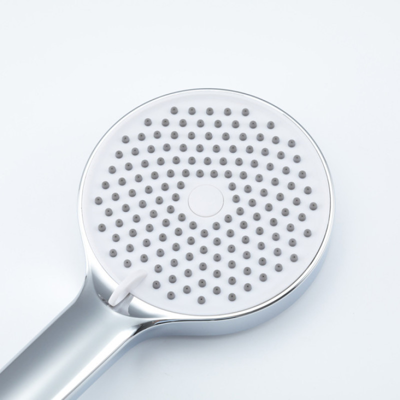 Душевая лейка FRAP F015 3-х функциональная, белый/хром