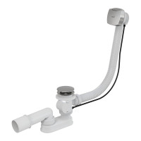 Сифон для ванни Alcaplast A51CRM автомат комплект, метал