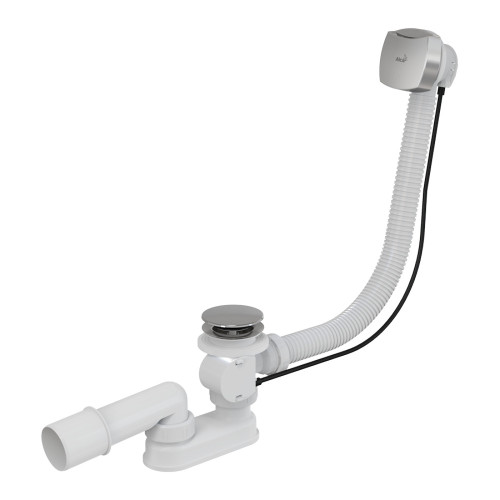 Сифон для ванны Alcaplast A51CRM автомат комплект, металл Сифон для ванны Alcaplast A51CRM автомат комплект, металл