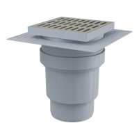 Зливний трап Alcaplast APV13 150x150/50 мм прямий стік