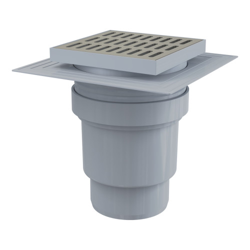 Зливний трап Alcaplast APV13 150x150/50 мм прямий стік