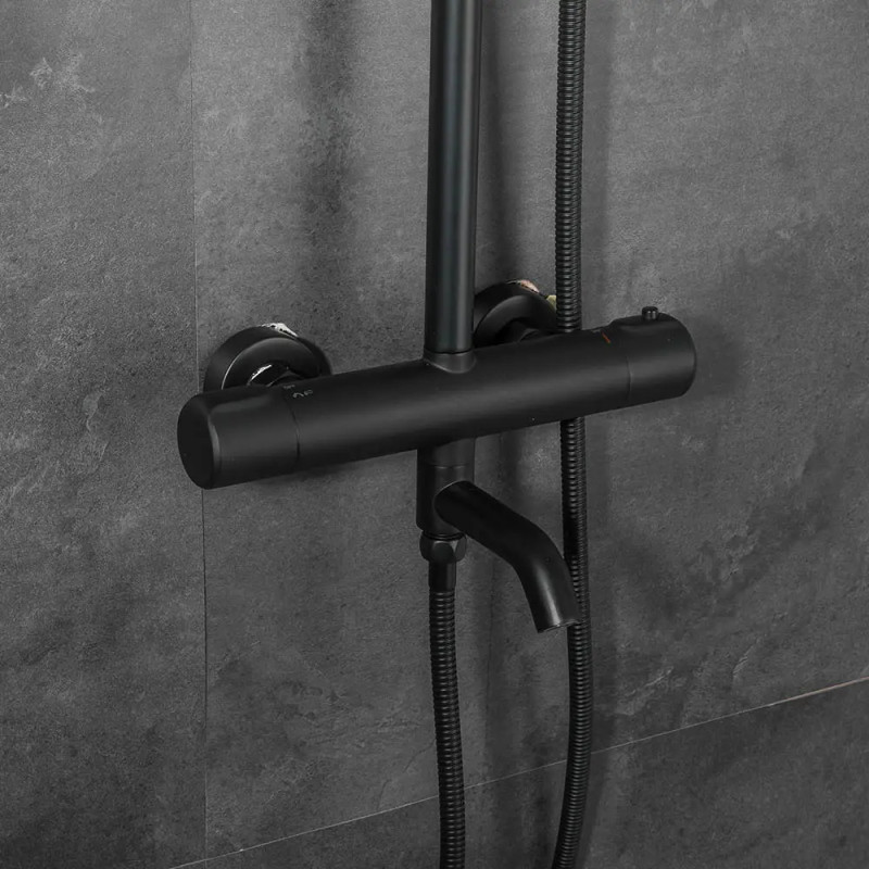 Душевая система GAPPO G24790-6 с термостатом (излив - переключатель на лейку, 3 режима)