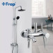 Душова система Frap F2416 (верхній душ, вилив, лійка, 3 режими, хром) 