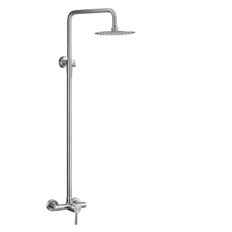 Душевая система WEZER EKO16C-01 (нержавеющая сталь)