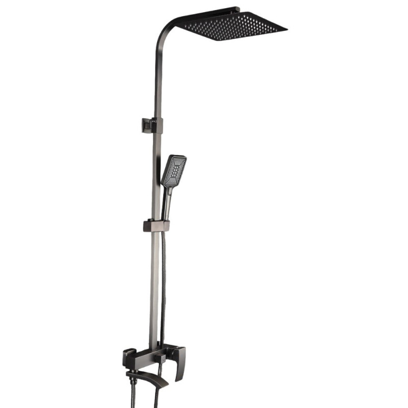 Душова система GAPPO G2407-9 (поворотний вилив - перемикач на лійку, 3 режими)