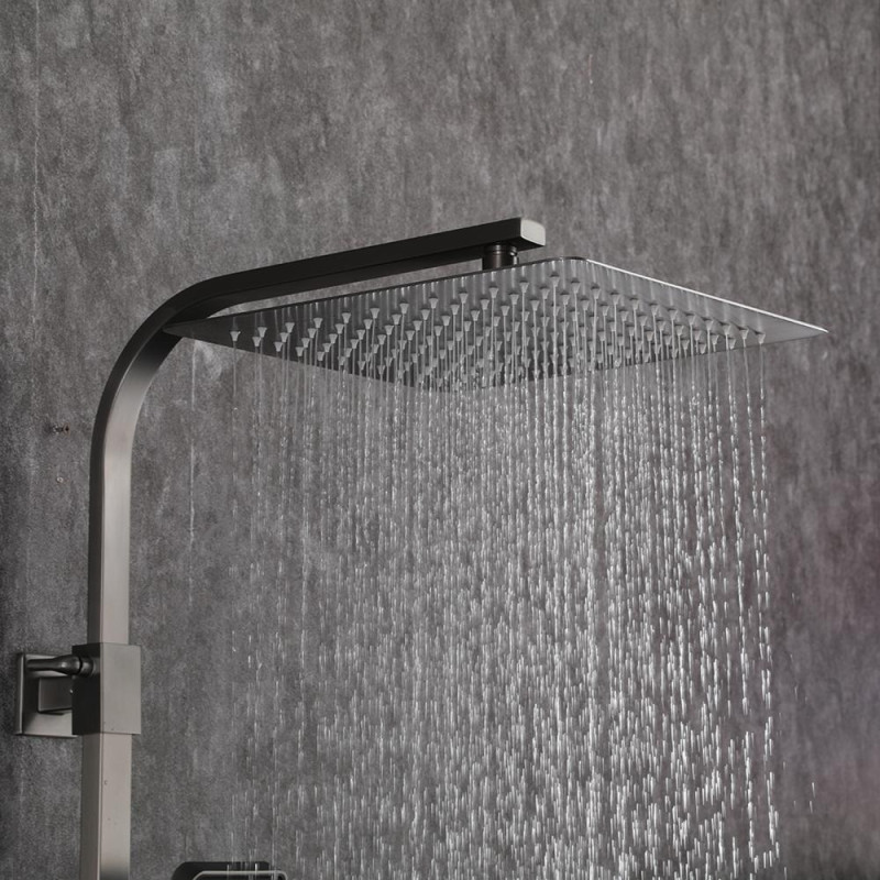 Душова система GAPPO G2407-9 (поворотний вилив - перемикач на лійку, 3 режими)