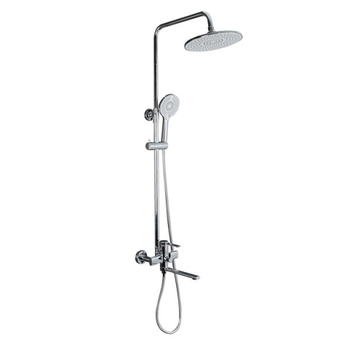 Душова система  Frap F2467 з поворотним  виливом (3-х функційна., латунь, Ø35, хром)