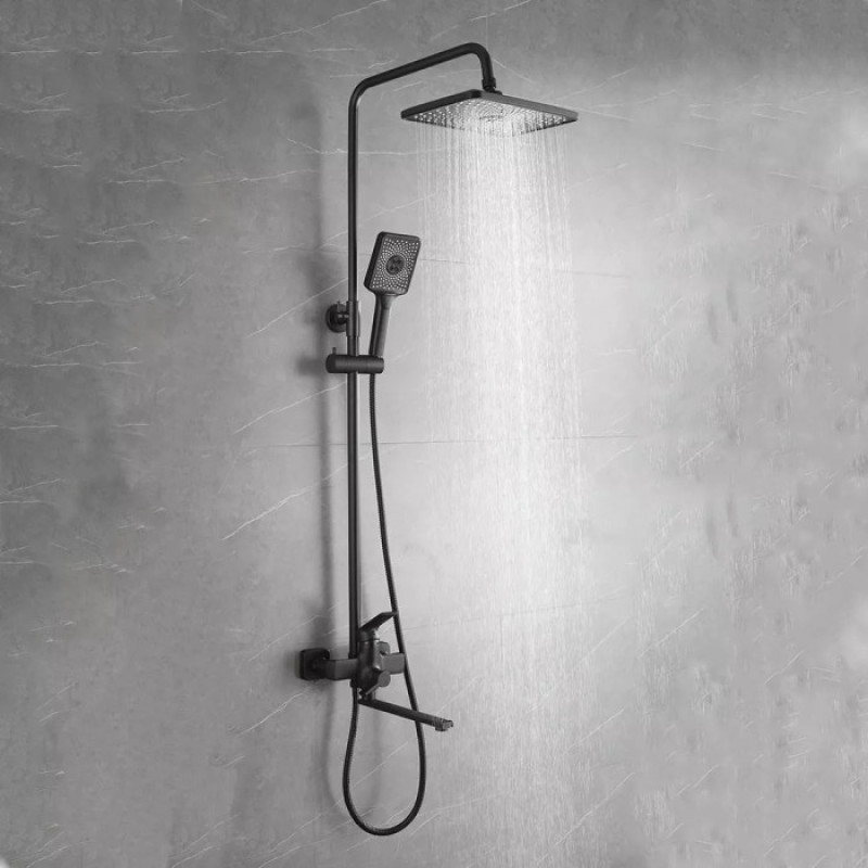 Душевая система Frap F2471-6 (излив - переключатель на лейку, 3-функции)