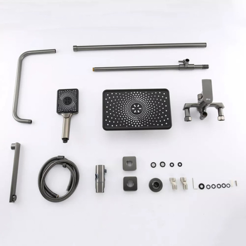 Душевая система Frap F2471-9 (излив – переключатель на лейку, 3-функции)