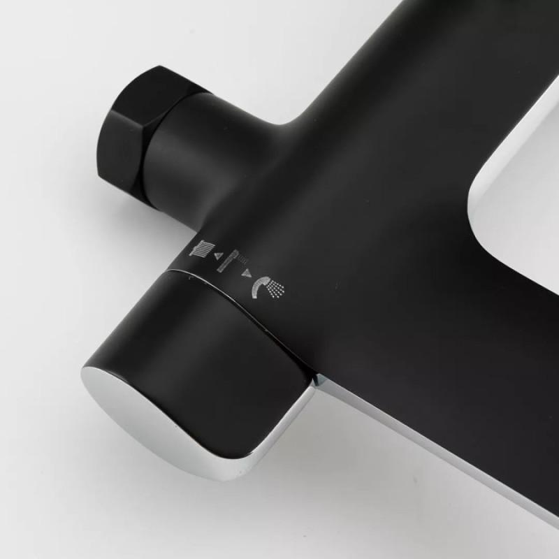 Душова система GAPPO G2403-6 (чорний/хром)