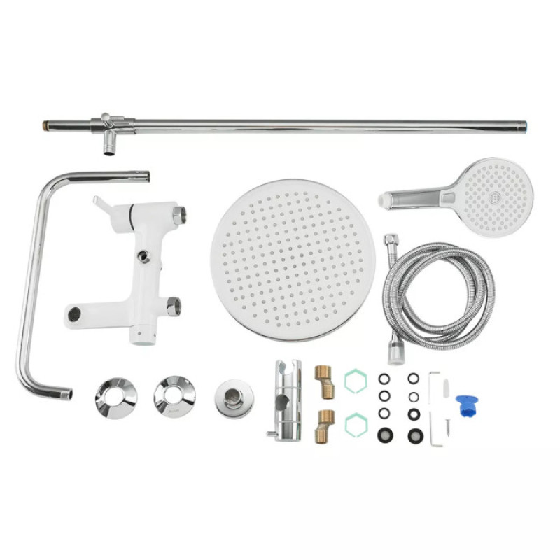 Душова система GAPPO G2403-8 (білий/хром)