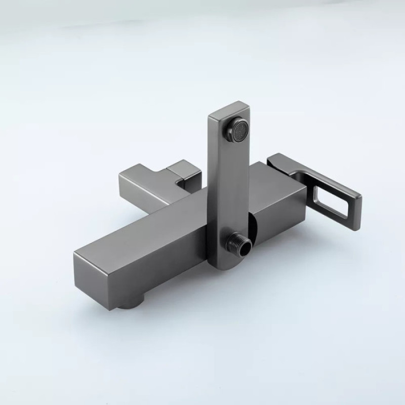 Душова система GAPPO G2417-9 (вилив - перемикач на лійку, збройова сталь)