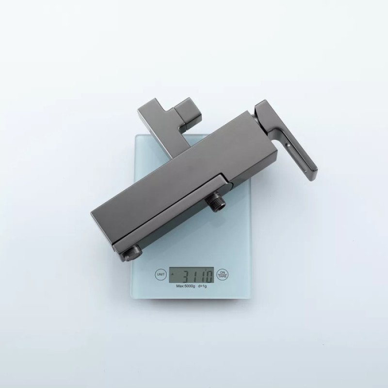 Душова система GAPPO G2417-9 (вилив - перемикач на лійку, збройова сталь)