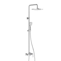 Душова система GAPPO G2450-8 (вилив - перемикач на лійку, 3 функції) 