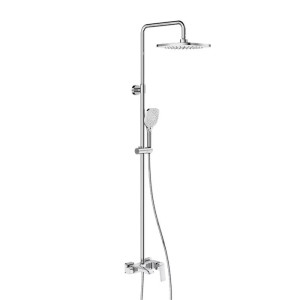 Душова система GAPPO G2450-8 (вилив - перемикач на лійку, 3 функції) 