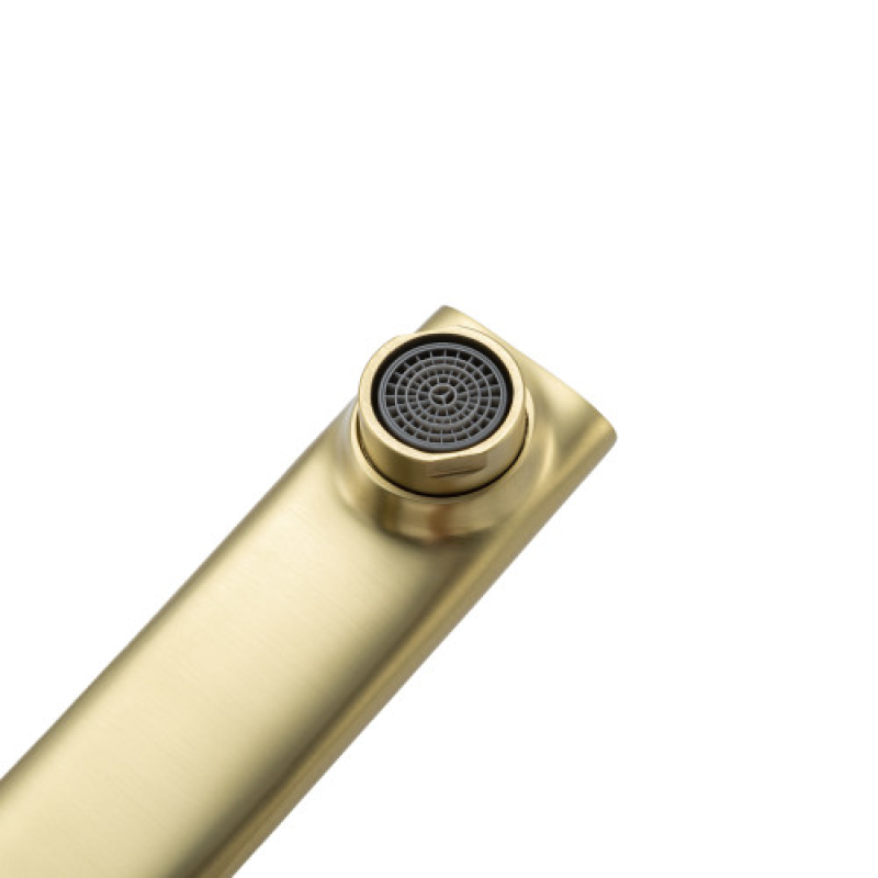 Душова система FRAP F2488-3 з поворотним виливом, 3 функції, латунь, золотий сатин 