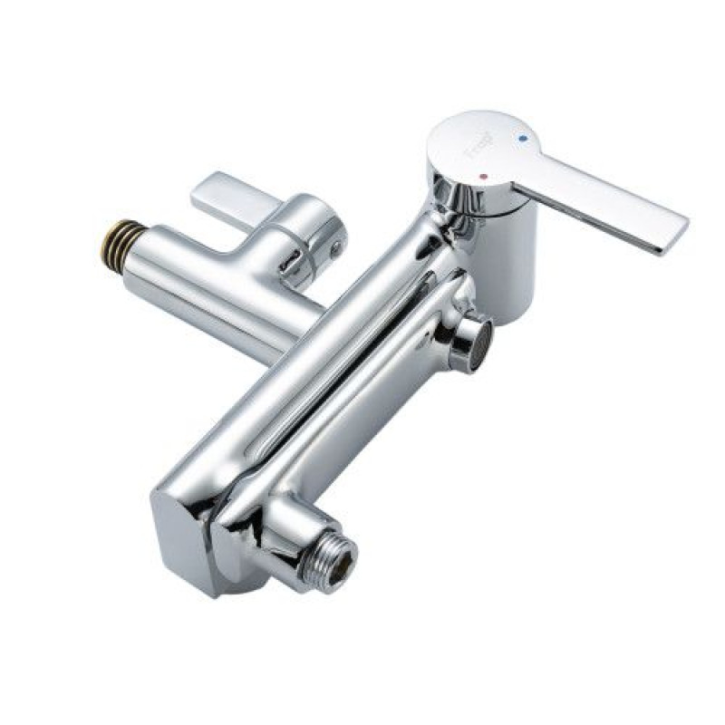 Душевая система FRAP F2488 с поворотным изливом, 3 функции, латунь, хром 