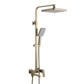Душова система з тропічним душем Frap F2476-3 (золотий сатин)