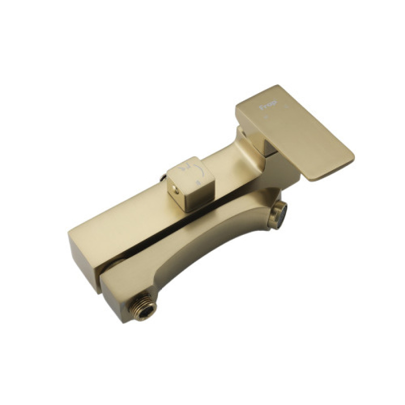 Душова система з тропічним душем Frap F2476-3 (золотий сатин)