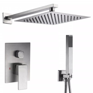 Встраиваемая душевая система WEZER PRO17B-02 (2-функциональная, излив - переключатель на лейку)