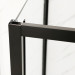 Душова кабіна Mixxus Premium DIVERSE SC03-100x80x195-TR Black 6мм, без піддону, прозоре скло 