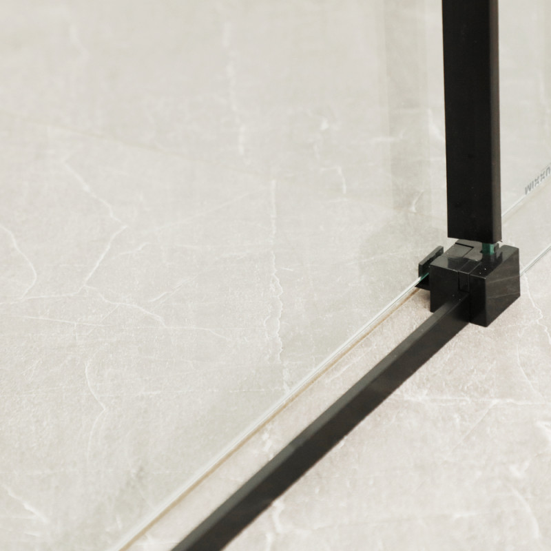 Душова кабіна Mixxus Premium DIVERSE SC03-100x80x195-TR Black 6мм, без піддону, прозоре скло 