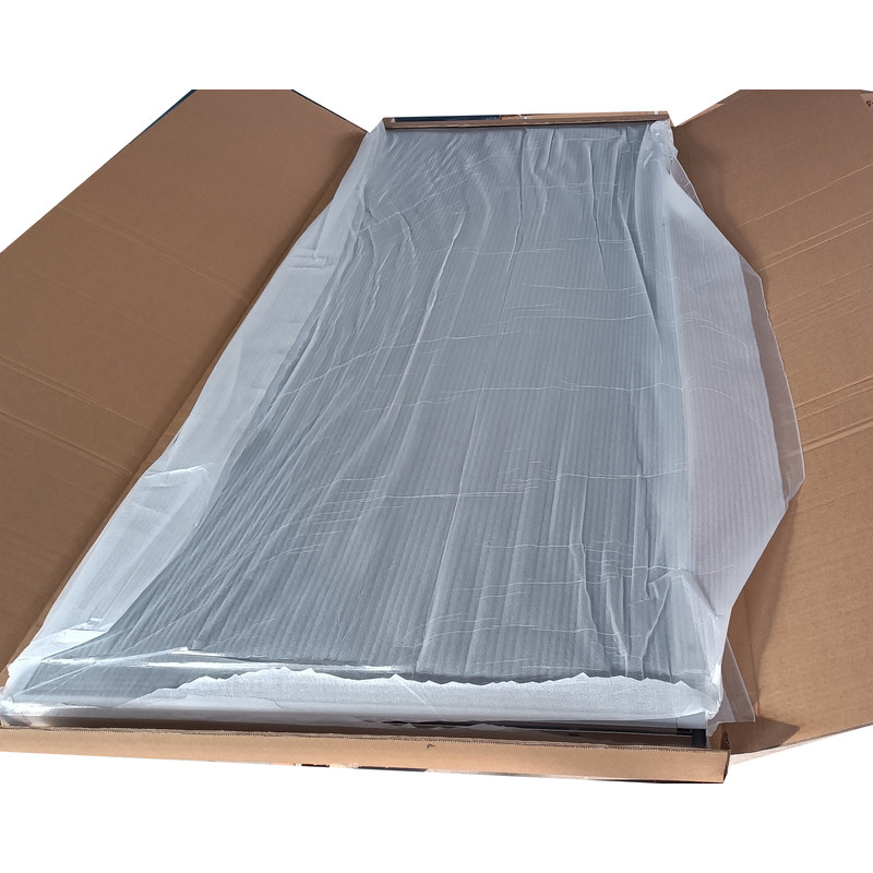 Бокс душовий Mixxus STRONG SBH02-90x90x215-GR SATIN  з гідромасажем та низьким піддоном 