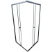 Душова кабіна Mixxus CUBIC SC01-90x90x185-TR GRAPHITE 4мм, без піддону, прозоре скло  