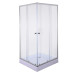 Душова кабіна Mixxus CUBIC SC01-90x90x185-TR CHROME 4мм, без піддону, прозоре скло 