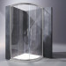 Душевая кабина Koer SR SC04-90x90x195-TR-02 Easy Clean 5мм SS Color, без поддона, прозрачное стекло