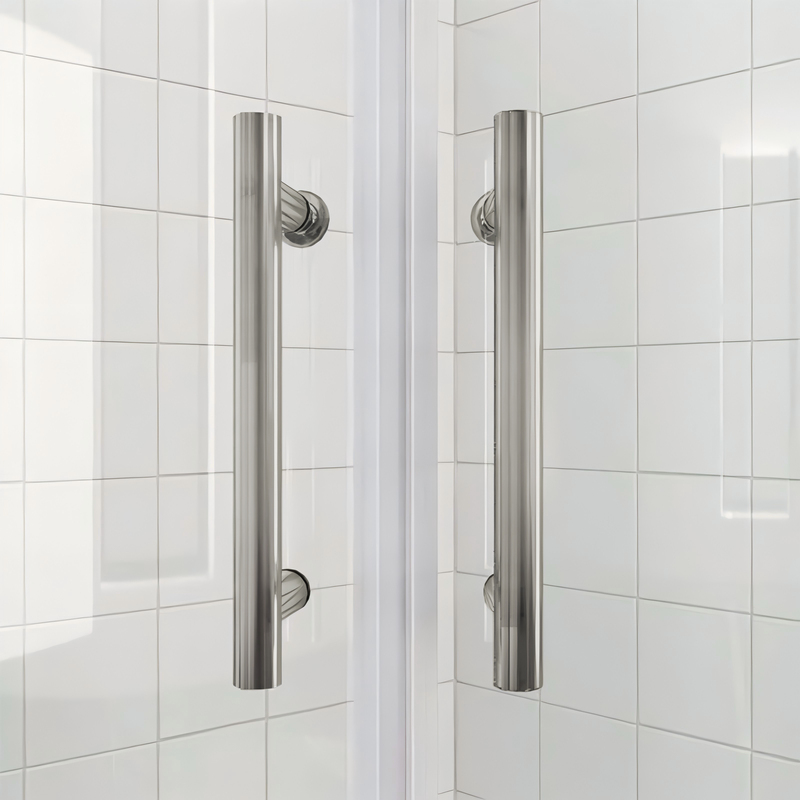 Душевая кабина Koer SR SC04-90x90x195-TR-02 Easy Clean 5мм SS Color, без поддона, прозрачное стекло