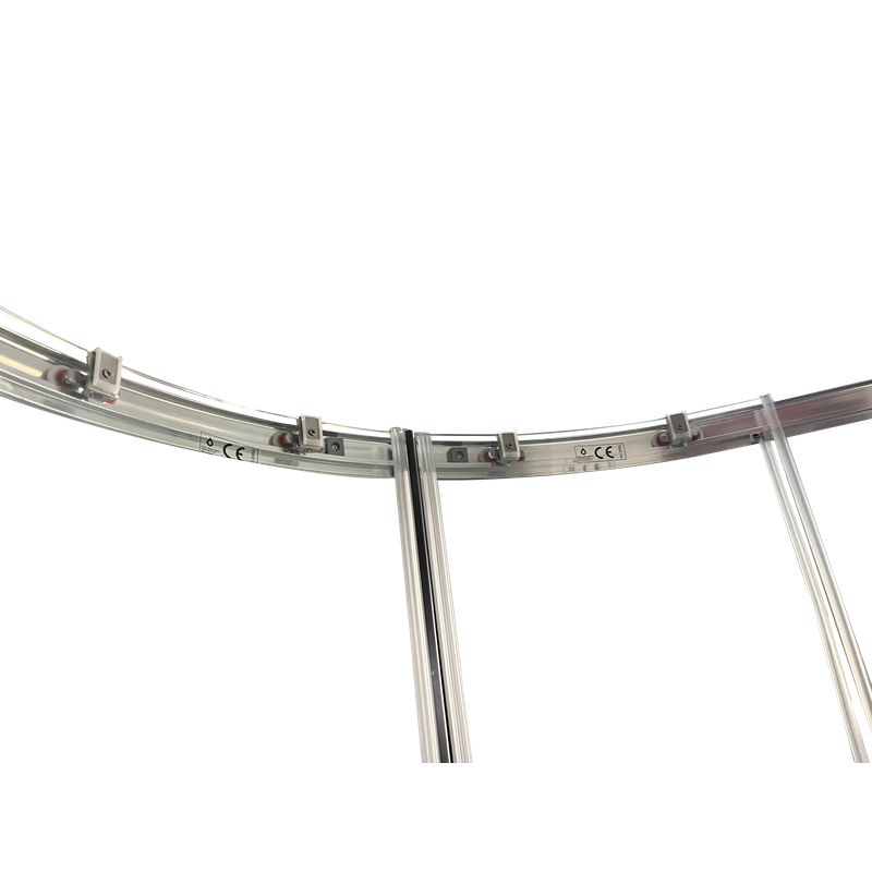 Душевая кабина Koer SR SC04-90x90x195-TR-02 Easy Clean 5мм SS Color, без поддона, прозрачное стекло