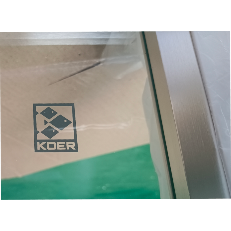 Душевая кабина Koer SR SC04-90x90x195-TR-02 Easy Clean 5мм SS Color, без поддона, прозрачное стекло