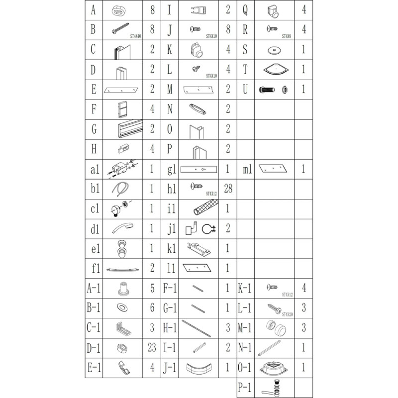 Бокс душевой Mixxus STRONG SB01-90x90x215-FB SATIN без гидромассажа с высоким поддоном