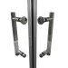Душевая кабина Koer SR SC03-90x90x200-TR-01 Easy Clean 6мм, без поддона, прозрачное стекло, хром